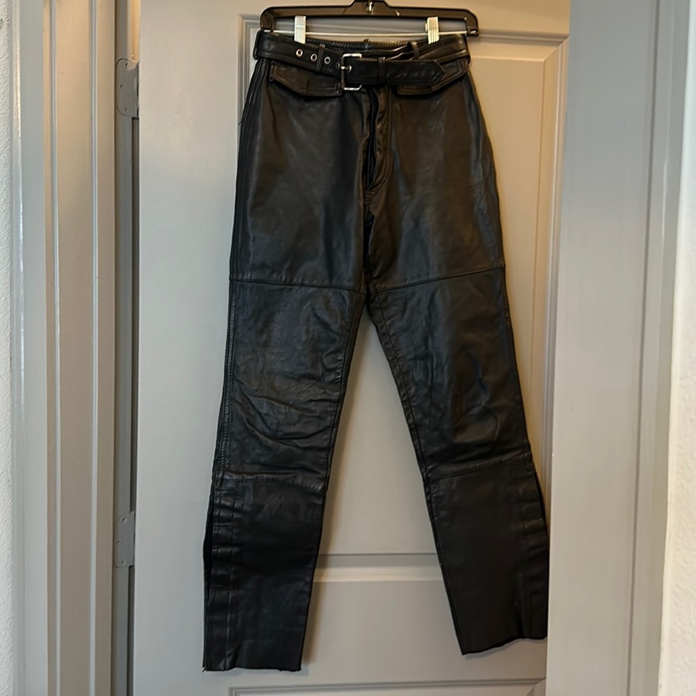 hein gericke for Harley Davidson leather motorcycle pants